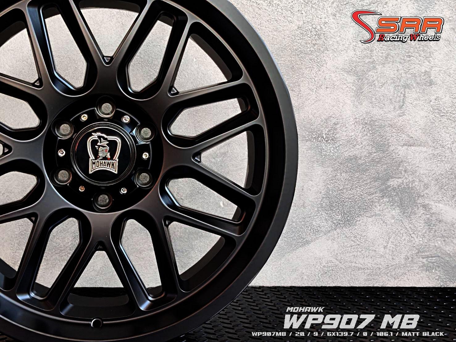 MOHAWK WP907 ขอบ20 6x139.7 ET0 Matte Black ราคาพิเศษ