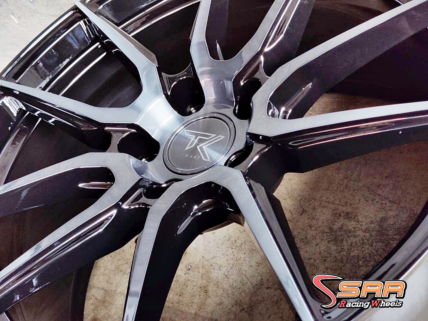 TMF-102 FLOW FORMING ขอบ18 ET32 P/BRUSHED/CL-BLACK ชุดละ 26,000฿