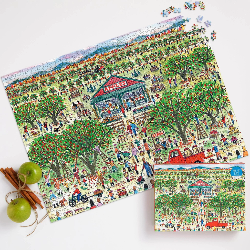 Galison - Apple Pickin by Michael Storrings 1000 pcs.