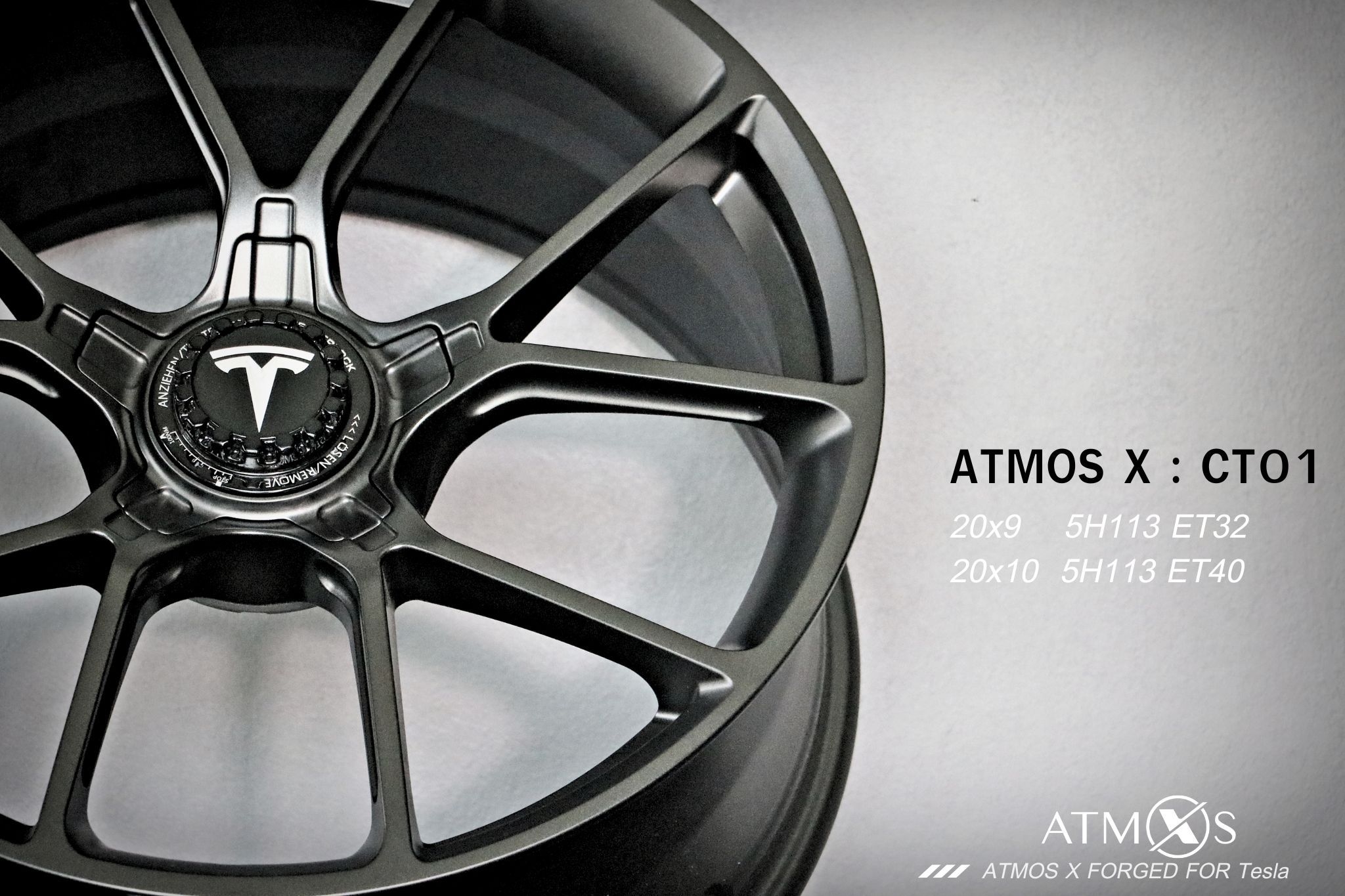 ATMOS FORGED CT01 ขอบ20 ล้อแม็กสำหรับรถ TESLA ราคาพิเศษ