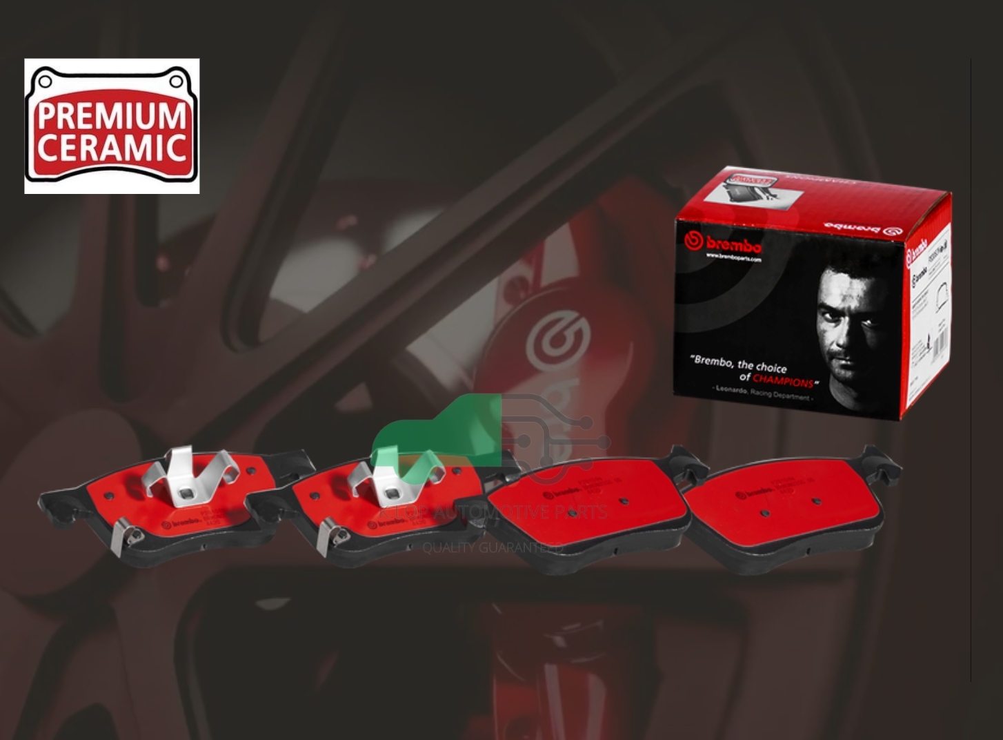 P28 104N ผ้าเบรกหน้า (แท้ BREMBO รุ่น Ceramic) ACCORD Hybrid ปี19