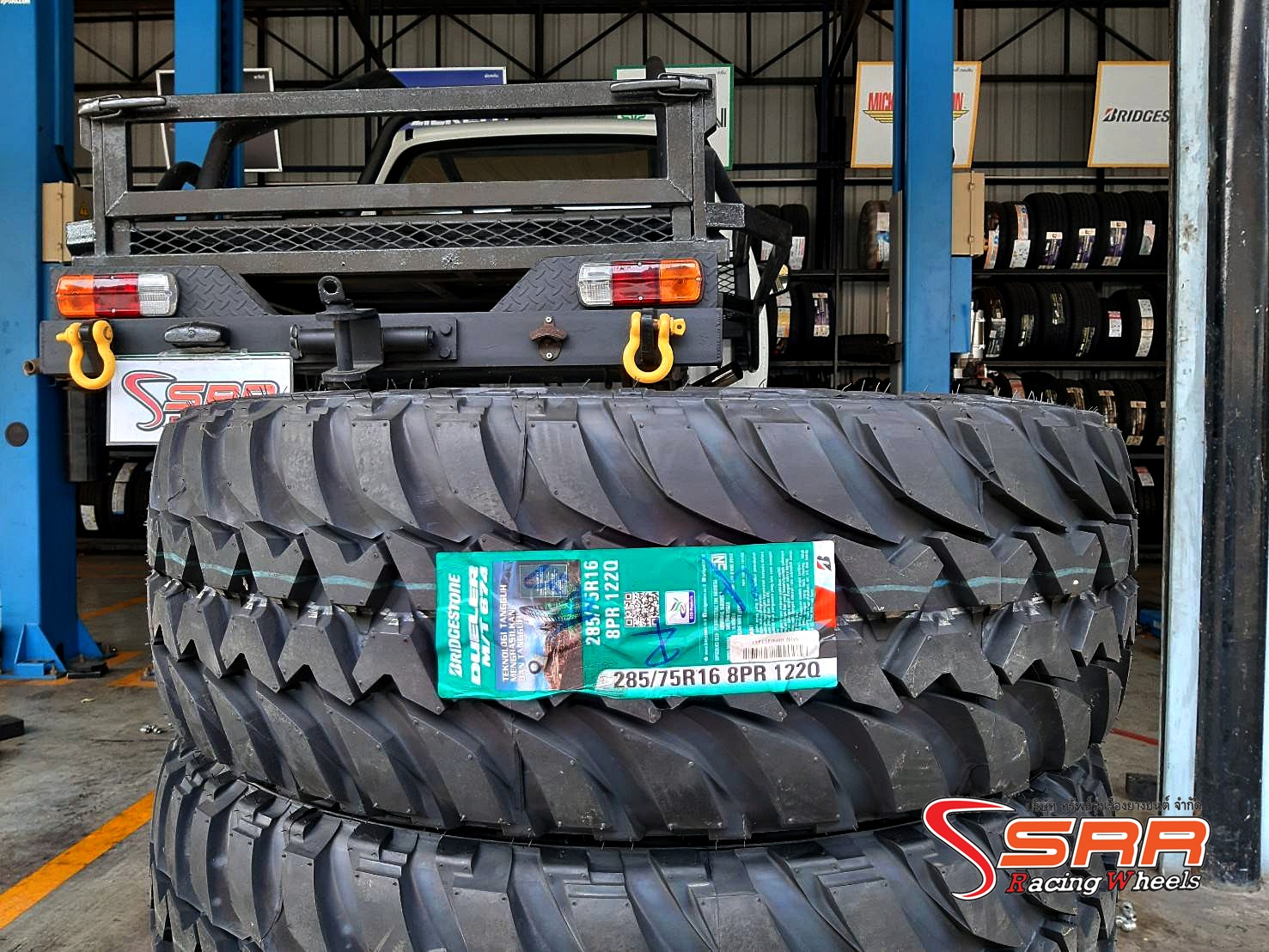 BRIDGESTONE DUELER M/T 674 285/75R16 ยางใหม่ปี2021 ราคาพิเศษ