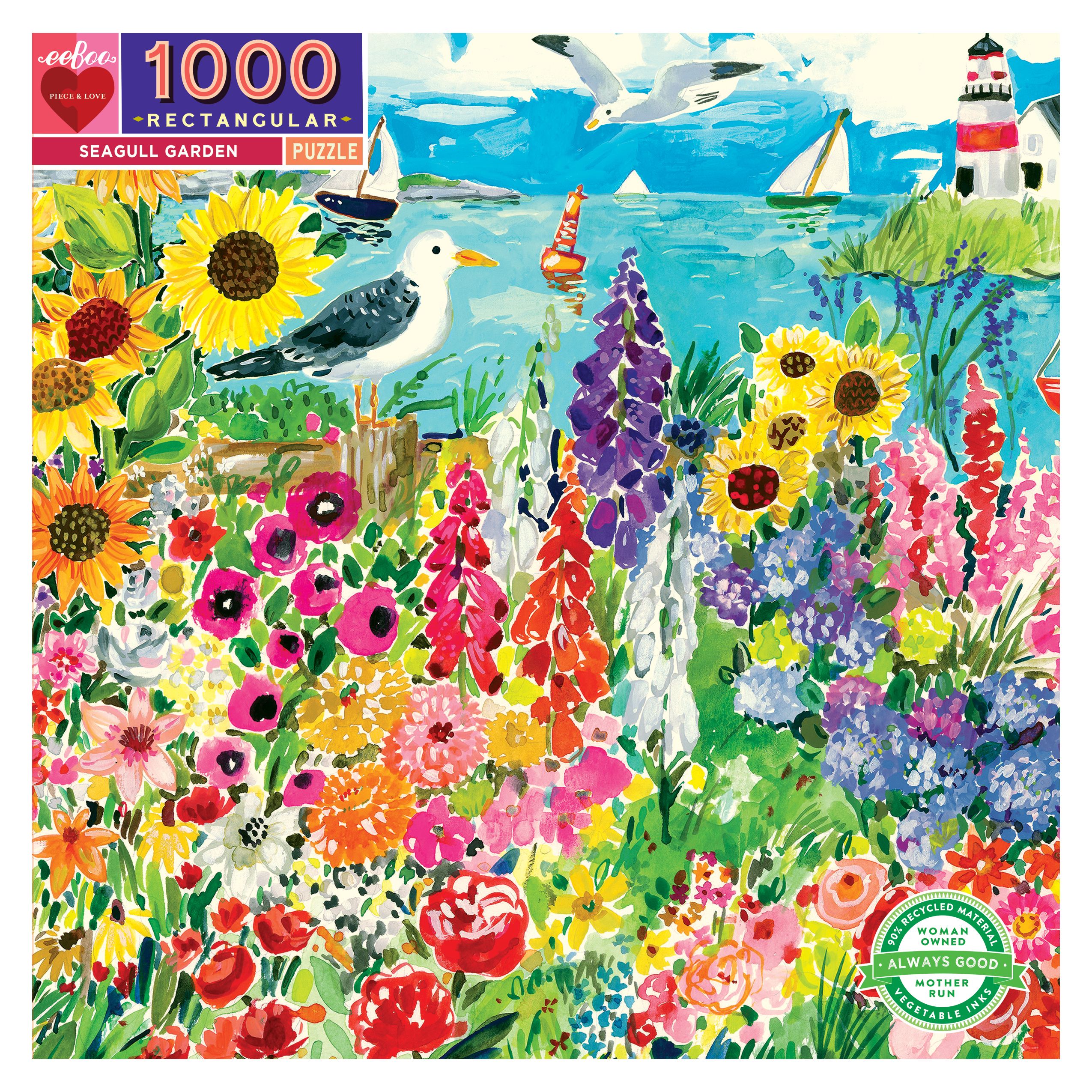 eeBoo - Seagull Garden 1000 pcs.