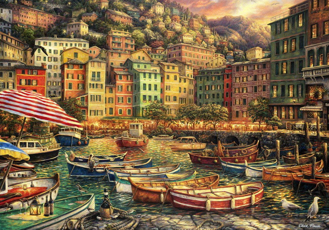Grafika - Art Collection : Vibrance of Italy By Chuck Pinson 1000 pcs.