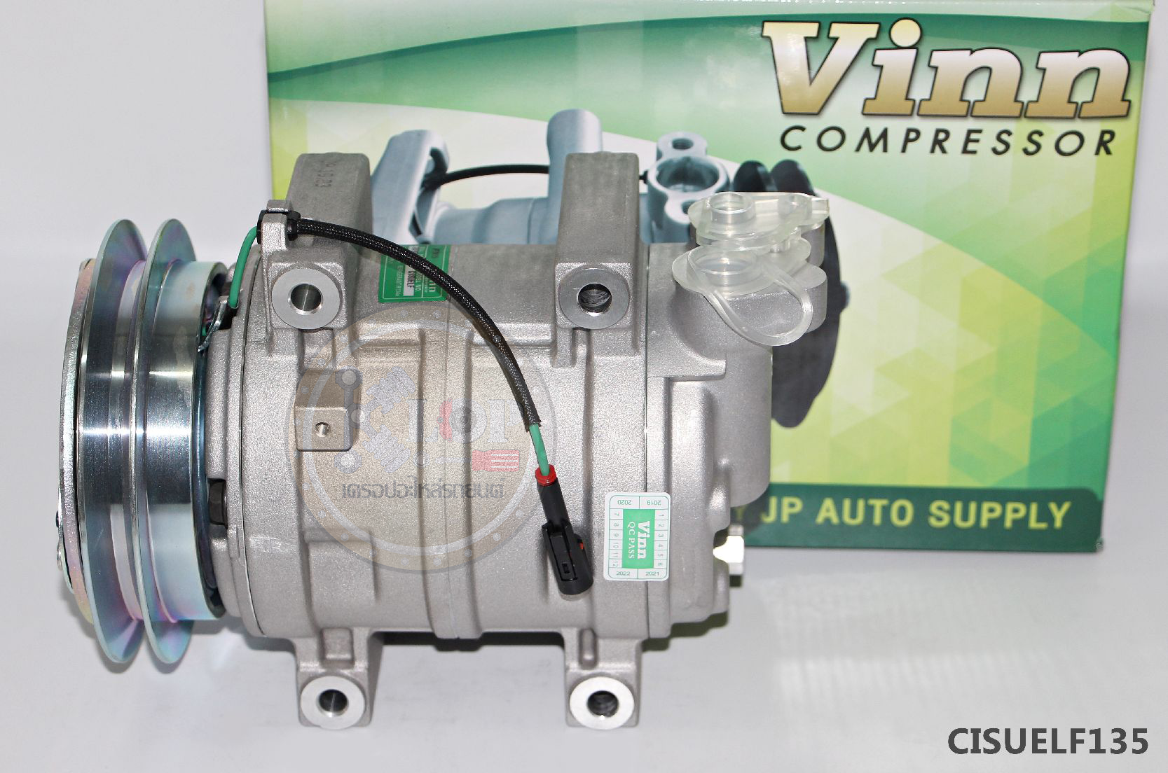 CISUELF135 คอมแอร์ VINN : ISUZU ELF (Zexel) 135mm. (งานไตหวัน-จีน)