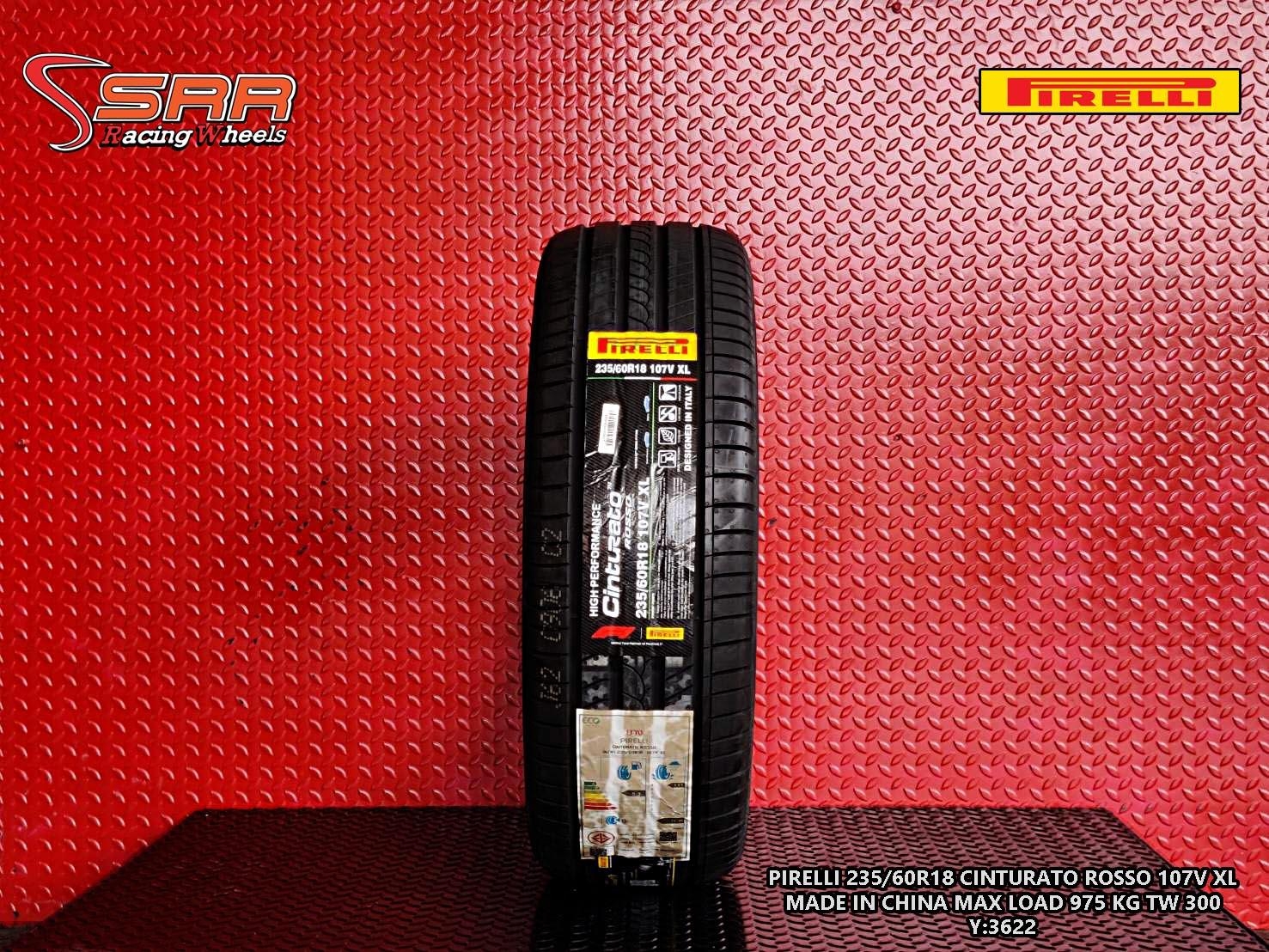 PIRELLI CINTURATO ROSSO 235/60R18 ยางใหม่ ลดราคาพิเศษ