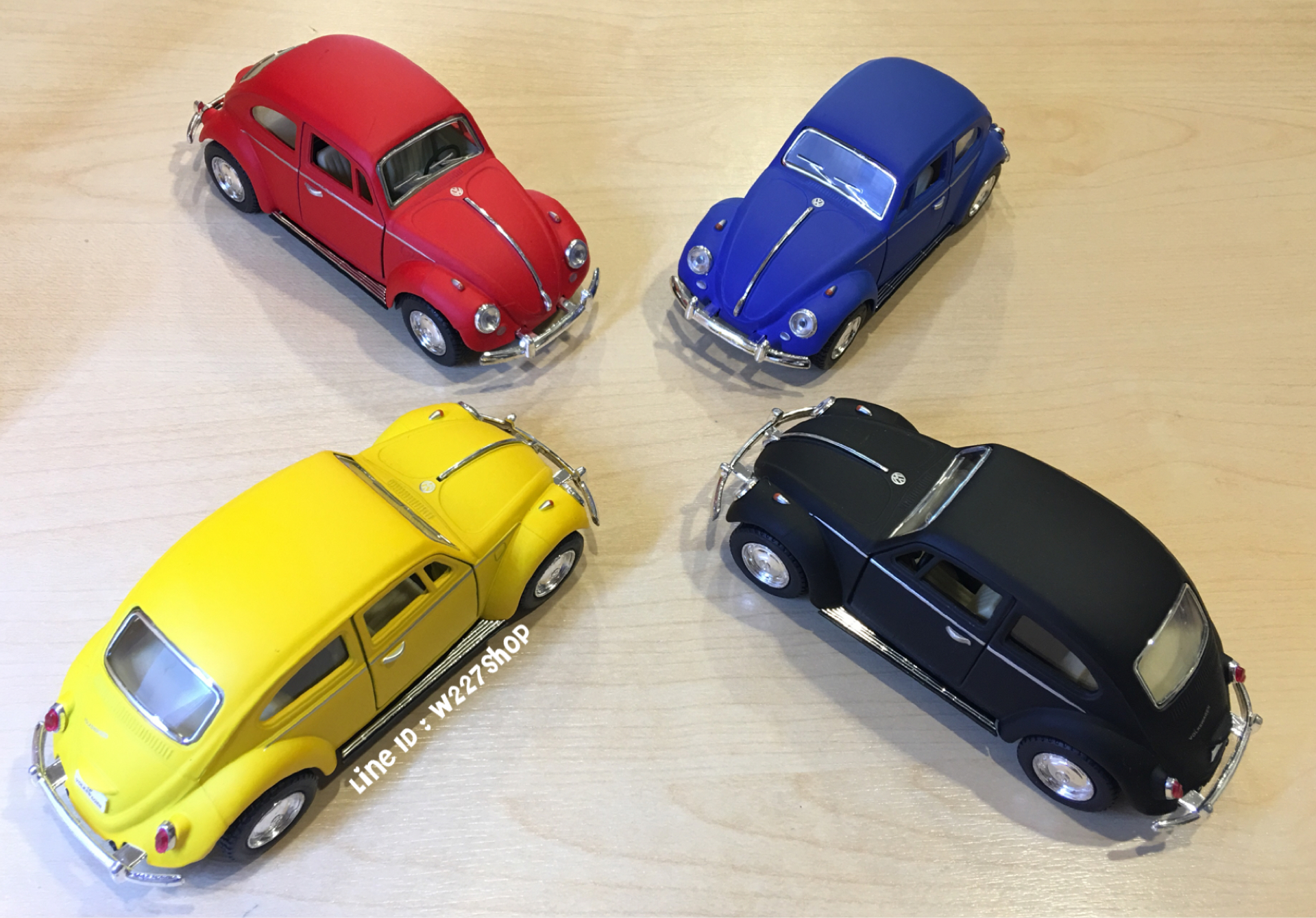 1967 Volkswagen Classical Beetleโมเดลรถเหล็ก รถโฟล์คเต่า (ปลีก-ส่ง)