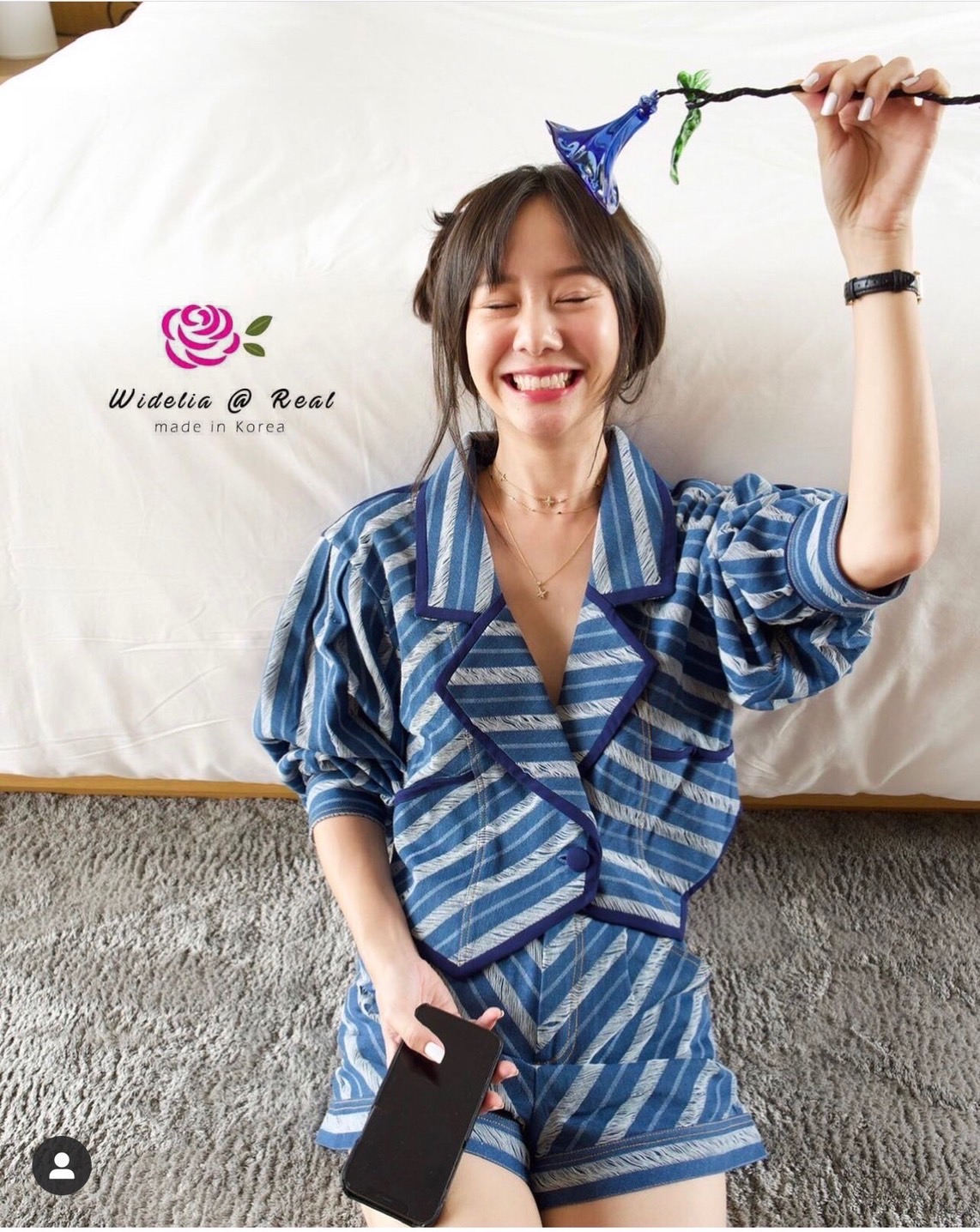 Thea Set Top+Pant เซ็ทเสื้อแขนยาวกับกางเกงขาสั้นทรงเอวสูงแสนสวย