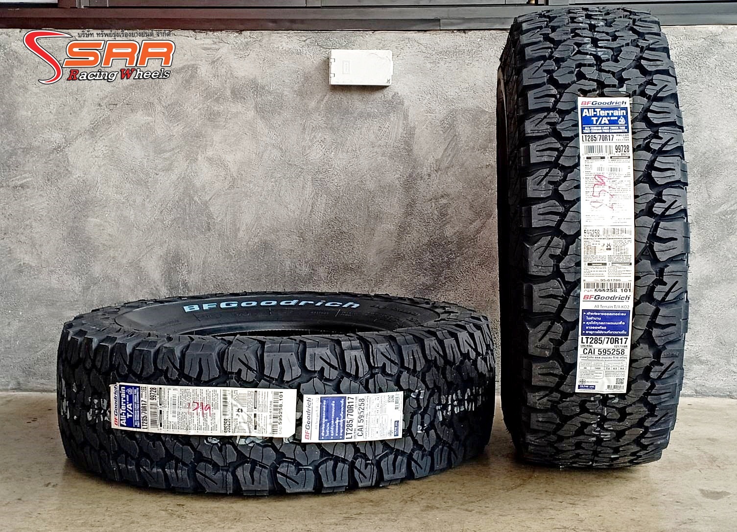BFGoodrich All Terrain T/A KO2 285/70R17 ยางใหม่ U.S.A. ปี2022