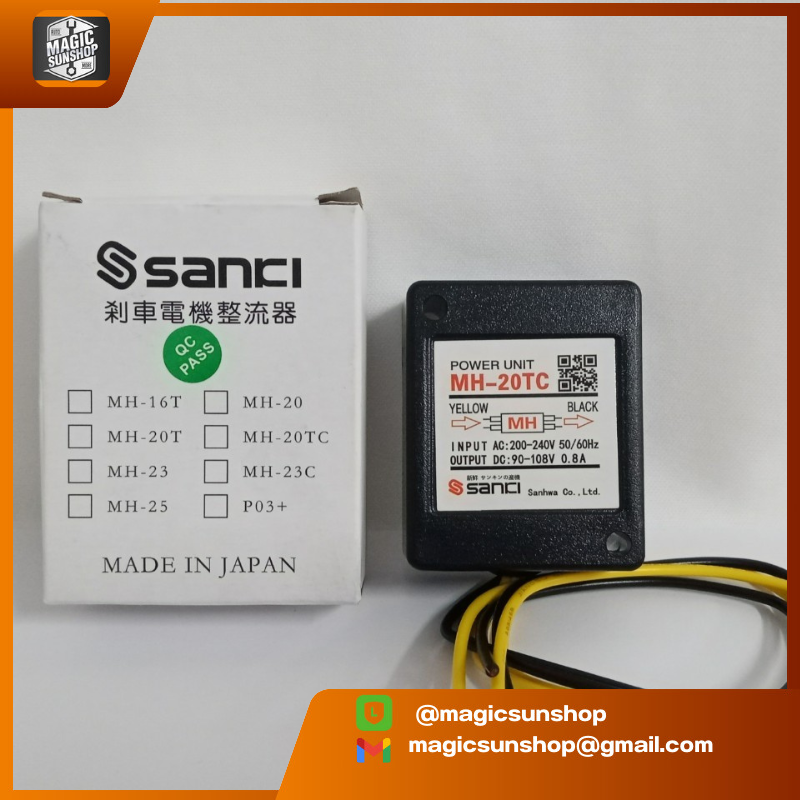 SANKI 200-240V 90-108V 0.8A MH-20TC