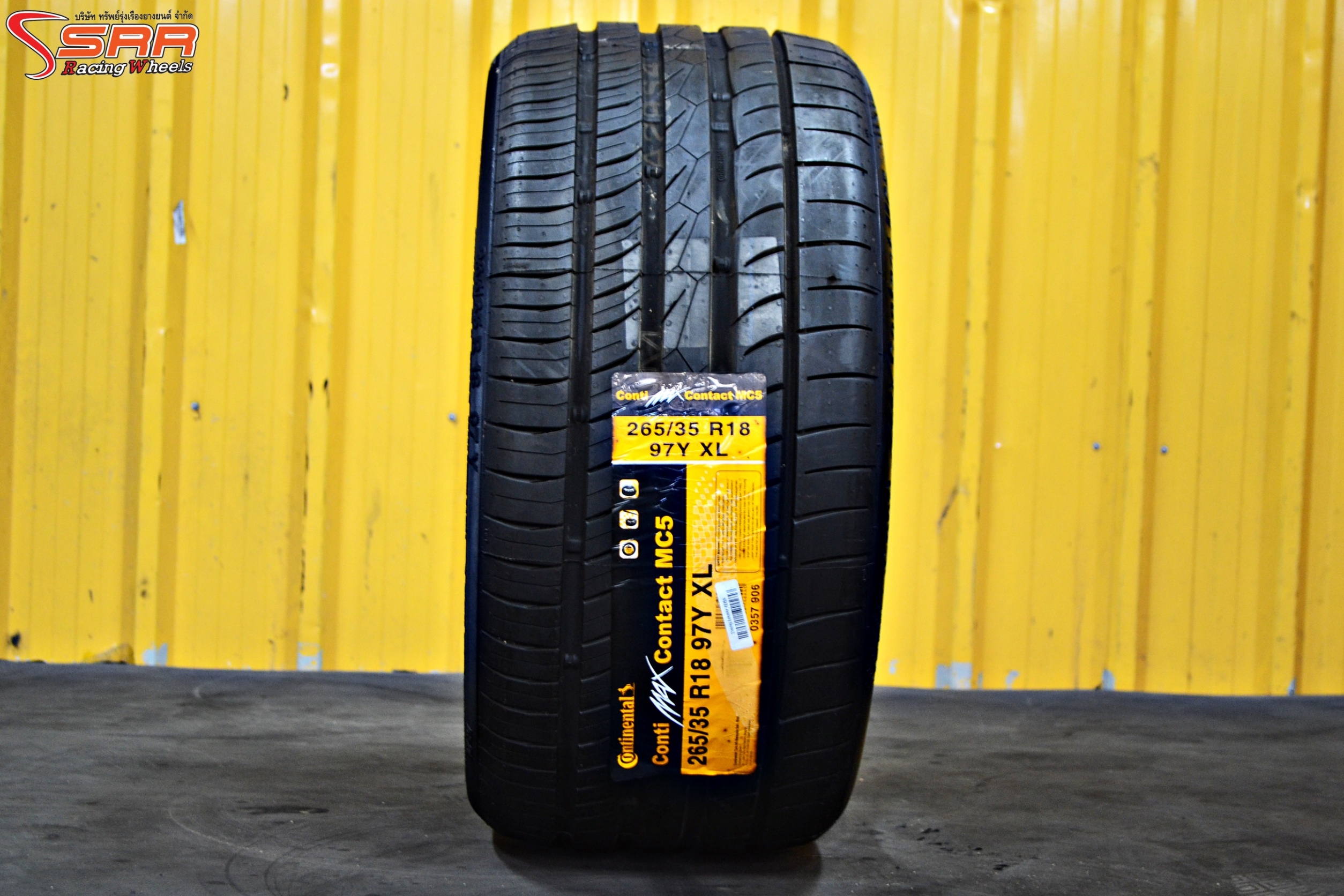 Continental MC5 265/35R18 ลดราคาพิเศษ เส้นละ 2,500 บาท