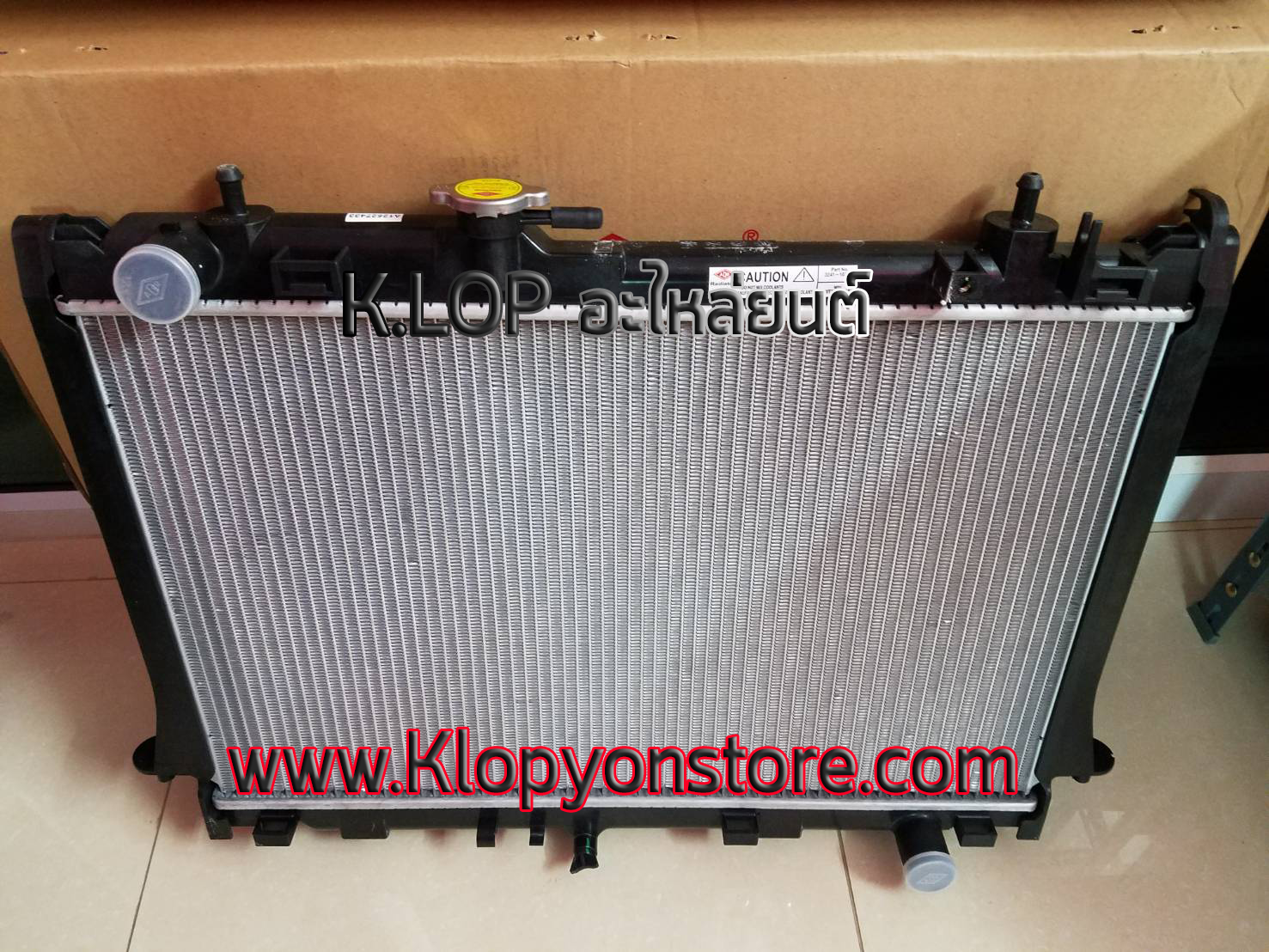 แผงหม้อน้ำ ADR ( ISUZU All New D-Max'12- (2.5) M/T )*ราคารวมจัดส่ง