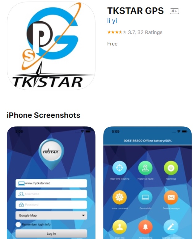 GPS ติดรถ, ติดตามรถ, Tracking Unit TKSTAR ติดตามรถยนต์, ติดตามคน