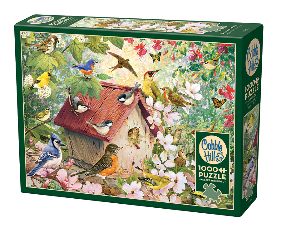 Cobble Hill - Blooming Spring by Greg Giordano 1000 pcs.