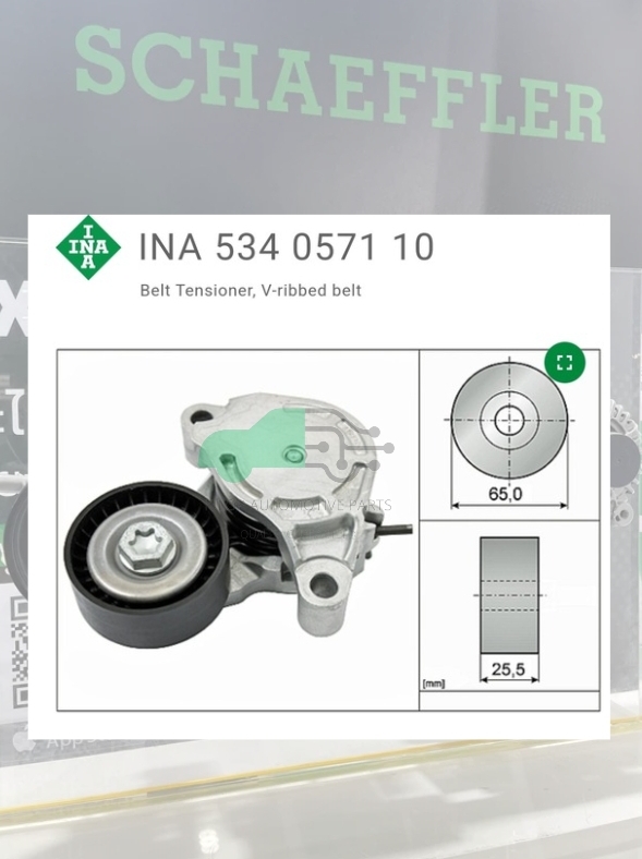 ชุดตั้งสายพาน(INA) : BMW B38 B48 F39 F48 F45 F54-60
