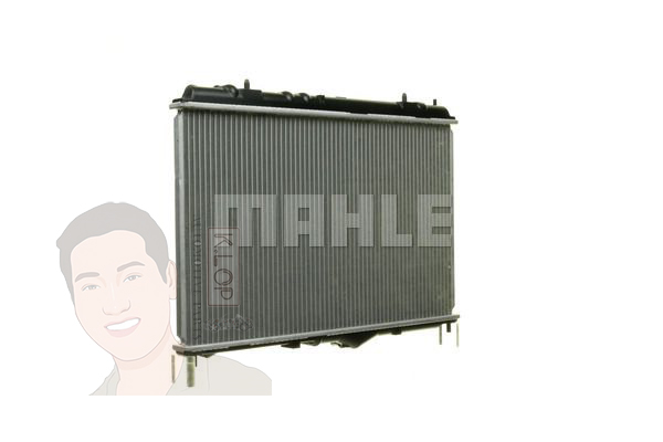หม้อน้ำ Volvo S40-V40 2.0 ปี95-03 Non-Turbo *3 ท่อ / มีท่อเดรนน้ำ ยี่ห้อ (MAHLE)