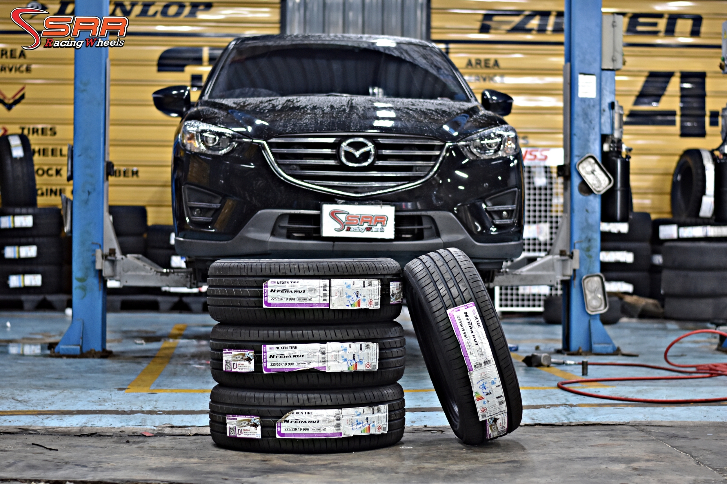 NEXEN NFERA RU1 225/55R19 ยางใหม่ สำหรับใส่รถMazda CX-5