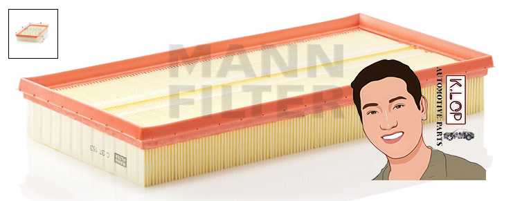 C37153 ไส้กรองอากาศ (VW) VW GOLF : MANN-FILTER แท้นำเข้ายุโรป