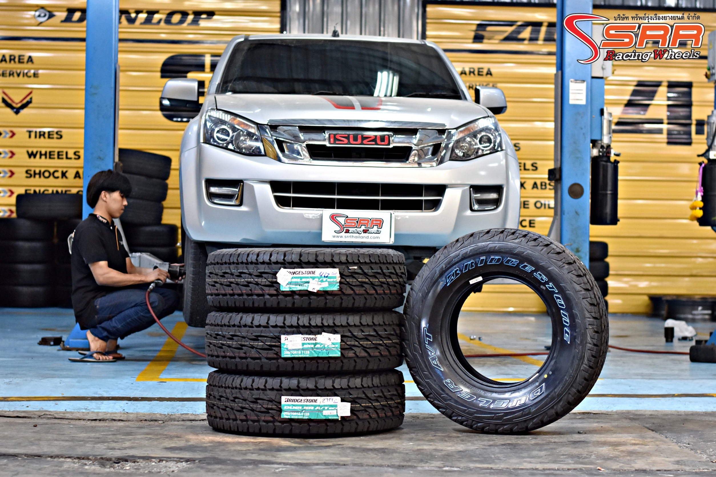 BRIDGESTONE DUELER A/T 697 265/70R16 ยางใหม่ปี19 ลดราคาพิเศษ