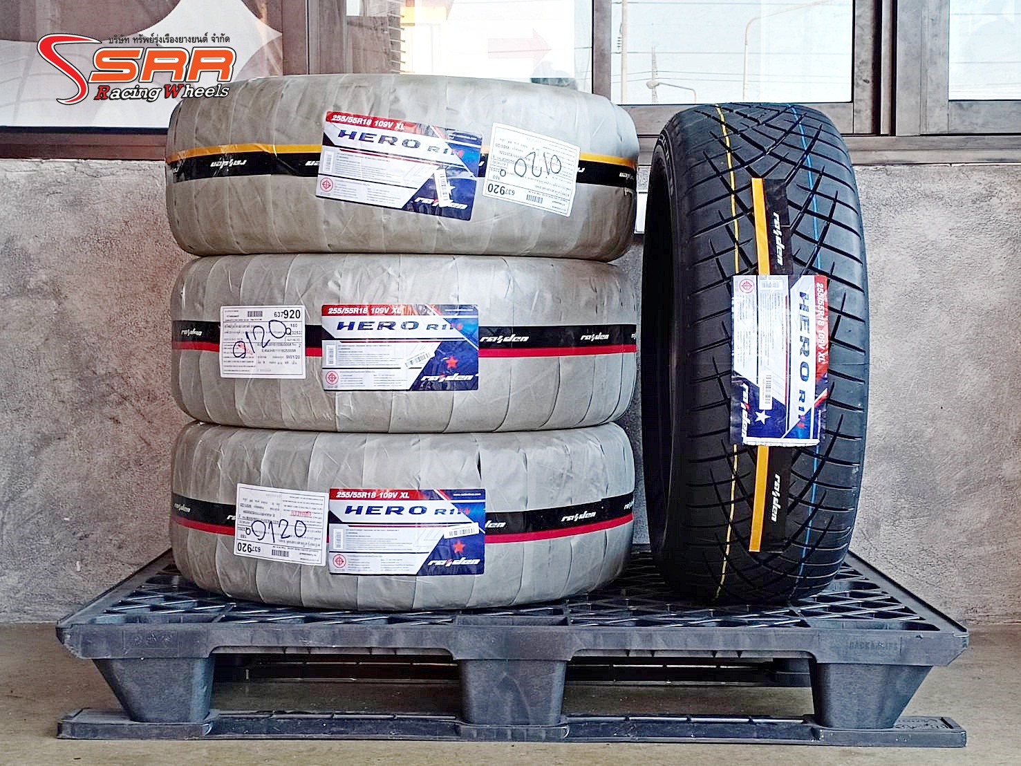 RAIDEN HERO R111 255/55R18 ยางขอบขาว ปี2020 ราคาพิเศษ