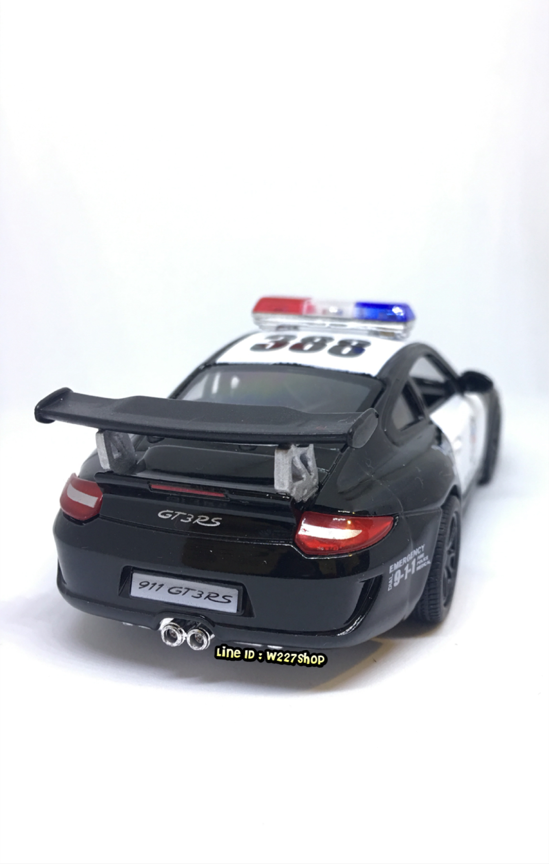 โมเดลรถเหล็ก รถตำรวจ (ปลีก-ส่ง)