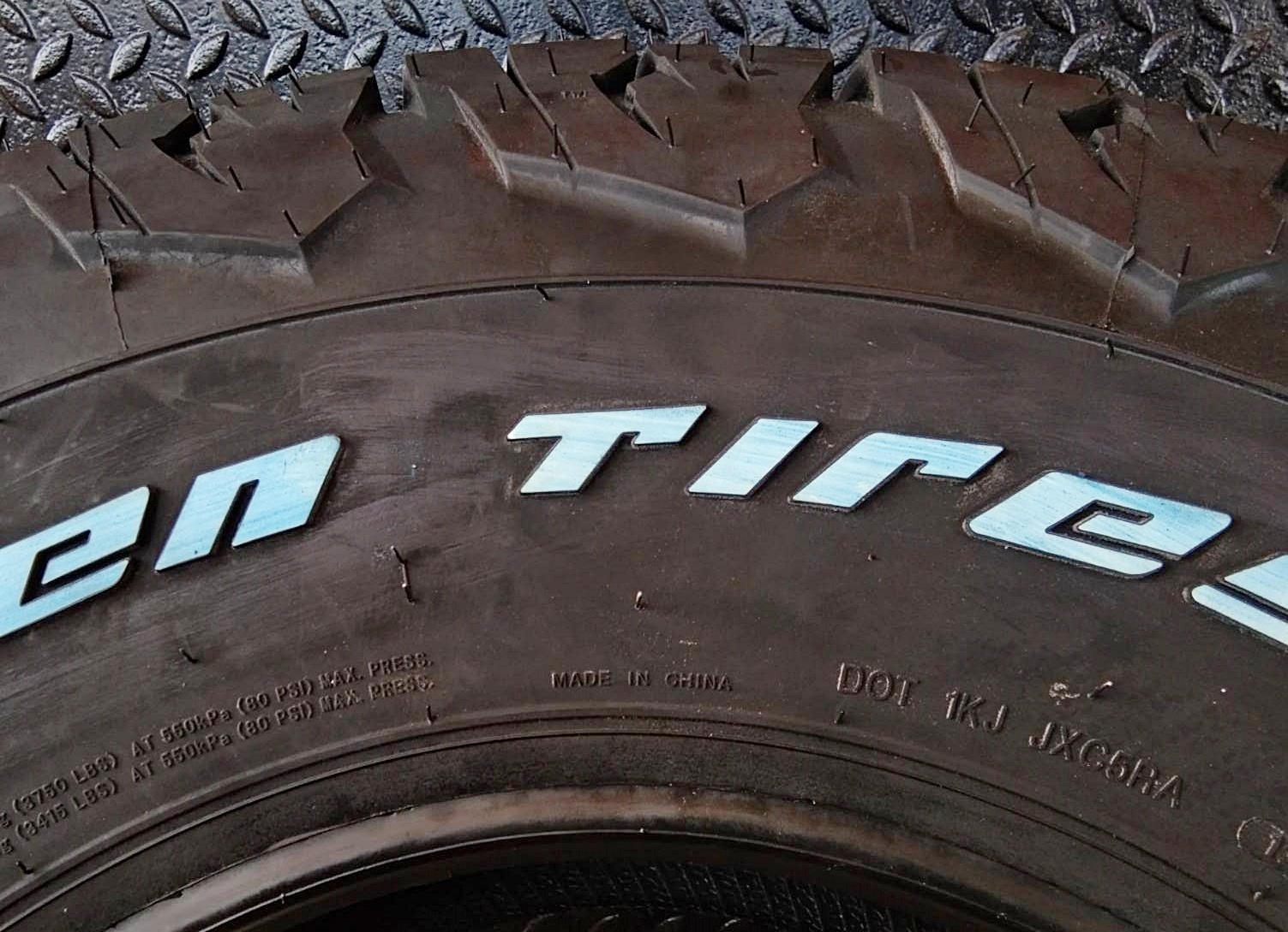 RAIDEN MONSTER AT-2 285/75R16 ยางออลเทอร์เรน ปี19 ราคาพิเศษ