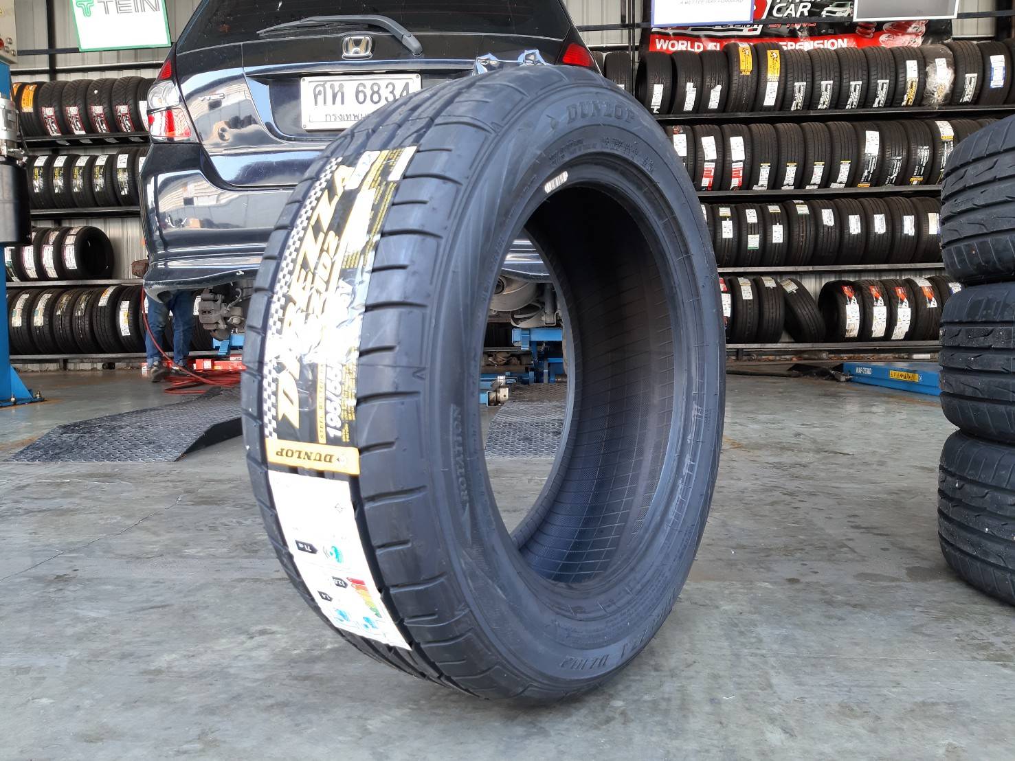 DUNLOP DZ102 195/55R15 ยางปี20 ลดราคาพิเศษ