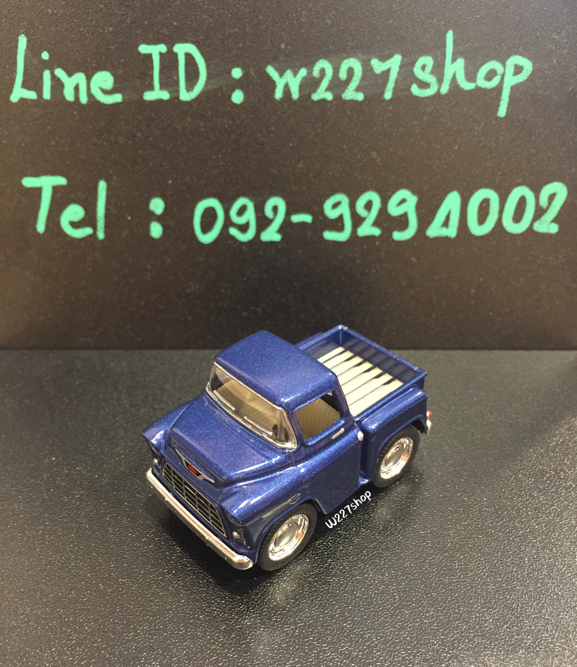 โมเดลรถเหล็ก รถกระบะ Stepside Junior ขนาด 2 นิ้ว กดลาน (ปลีก-ส่ง)