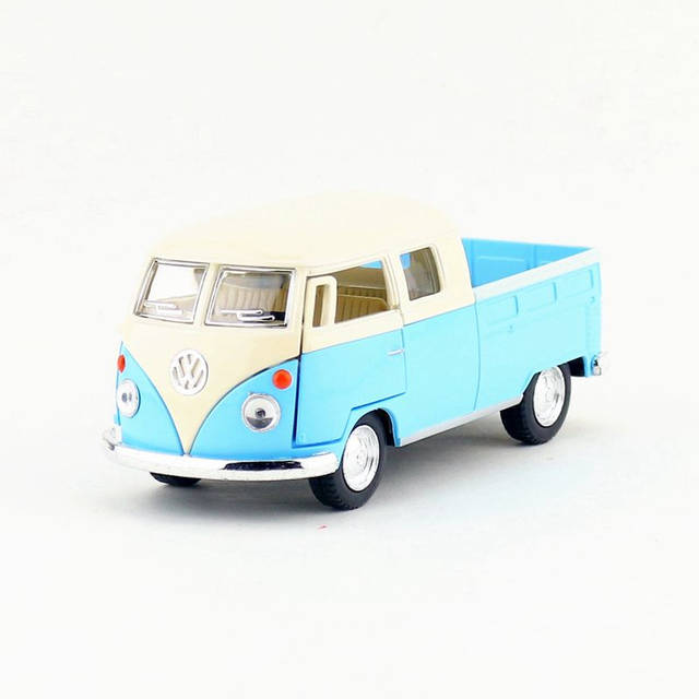 1963 Volkswagen Bus Double Cab Pickup โมเดลรถเหล็ก (ปลีก-ส่ง)