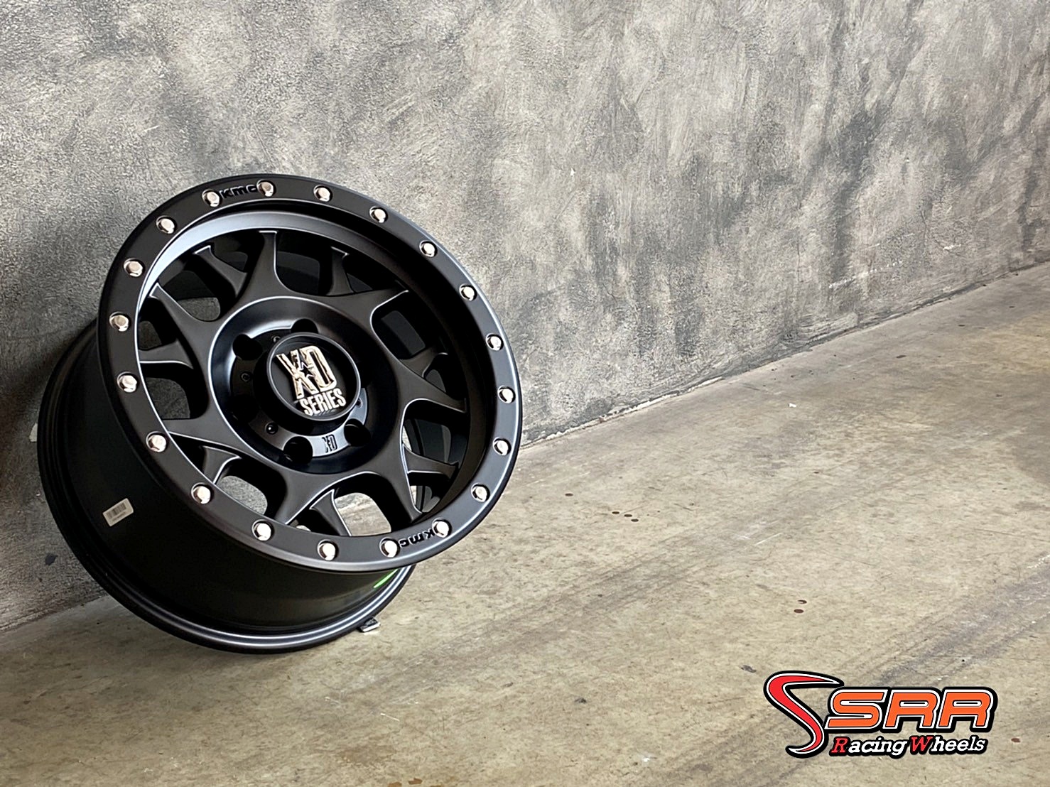 XD127 KMC 16x8 6H139.7 ET+0 S-BLK ราคาพิเศษที่SRR
