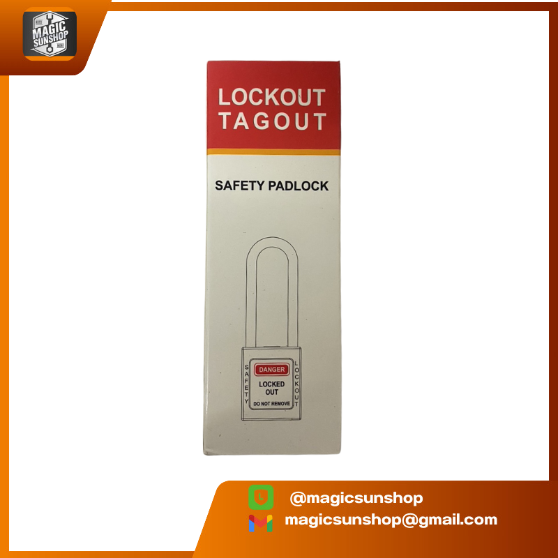 929912 Safety padlock 76mm nylon closed type