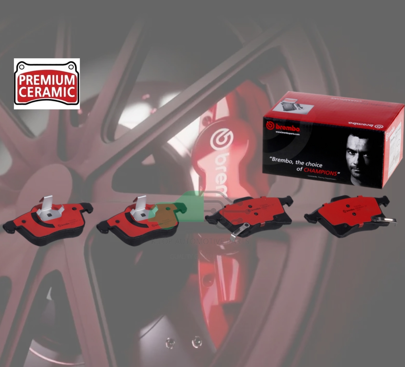 P59 045N ผ้าเบรกหน้า (แท้ BREMBO รุ่น Ceramic) Chevrolet ZAFIRA (1.8 2.2)