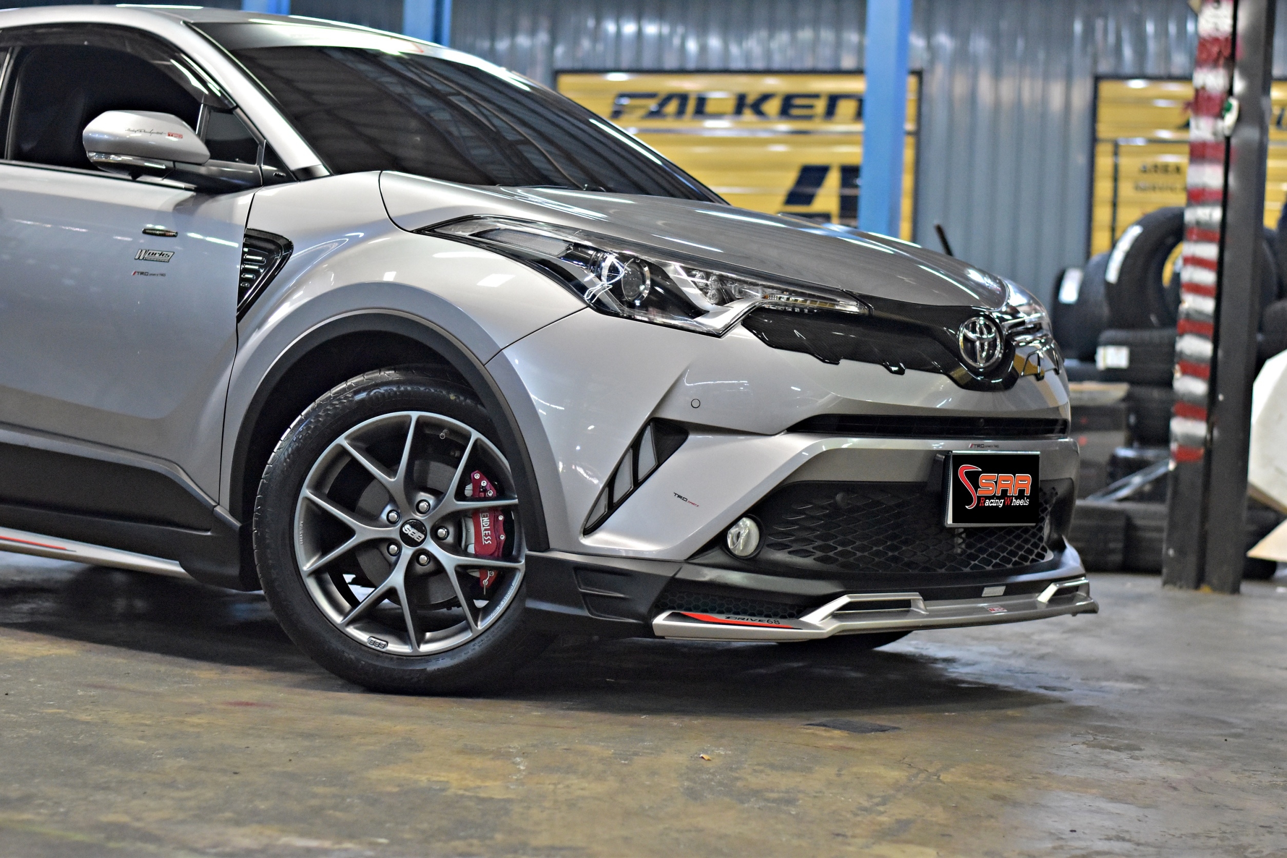 BBS SR017 ล้อแท้GERMANY ขอบ18 HIMALAYA GREY