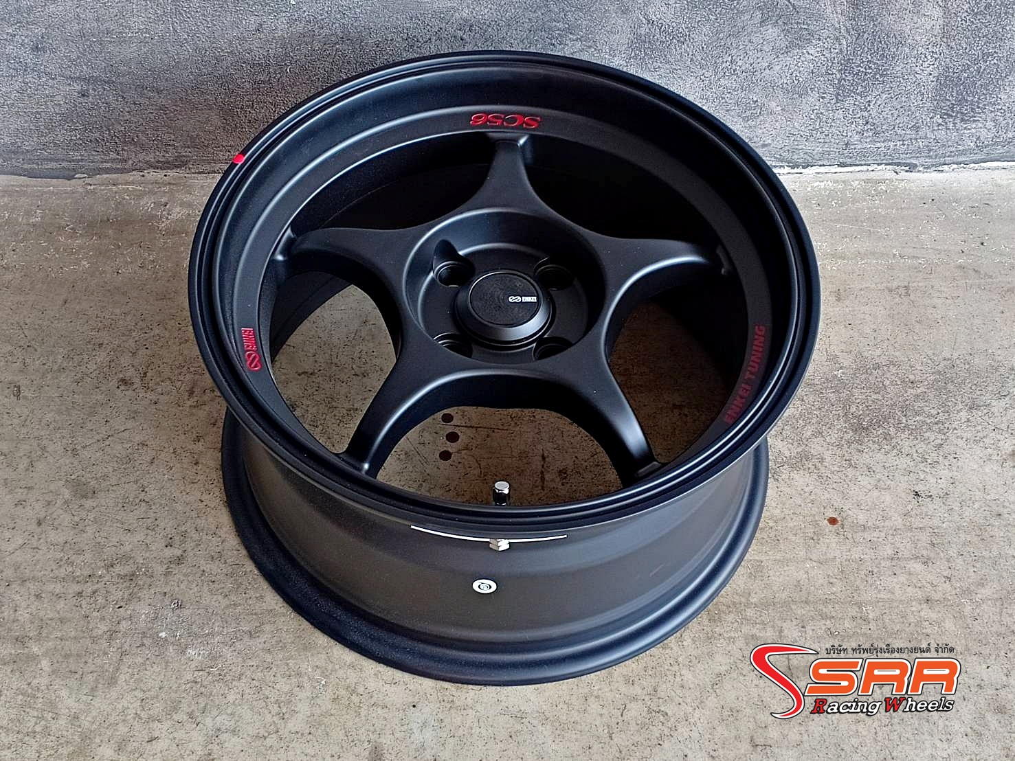 ENKEI TUNING SC56 15x7 4x100 ET+28 DBK2QR2DRK