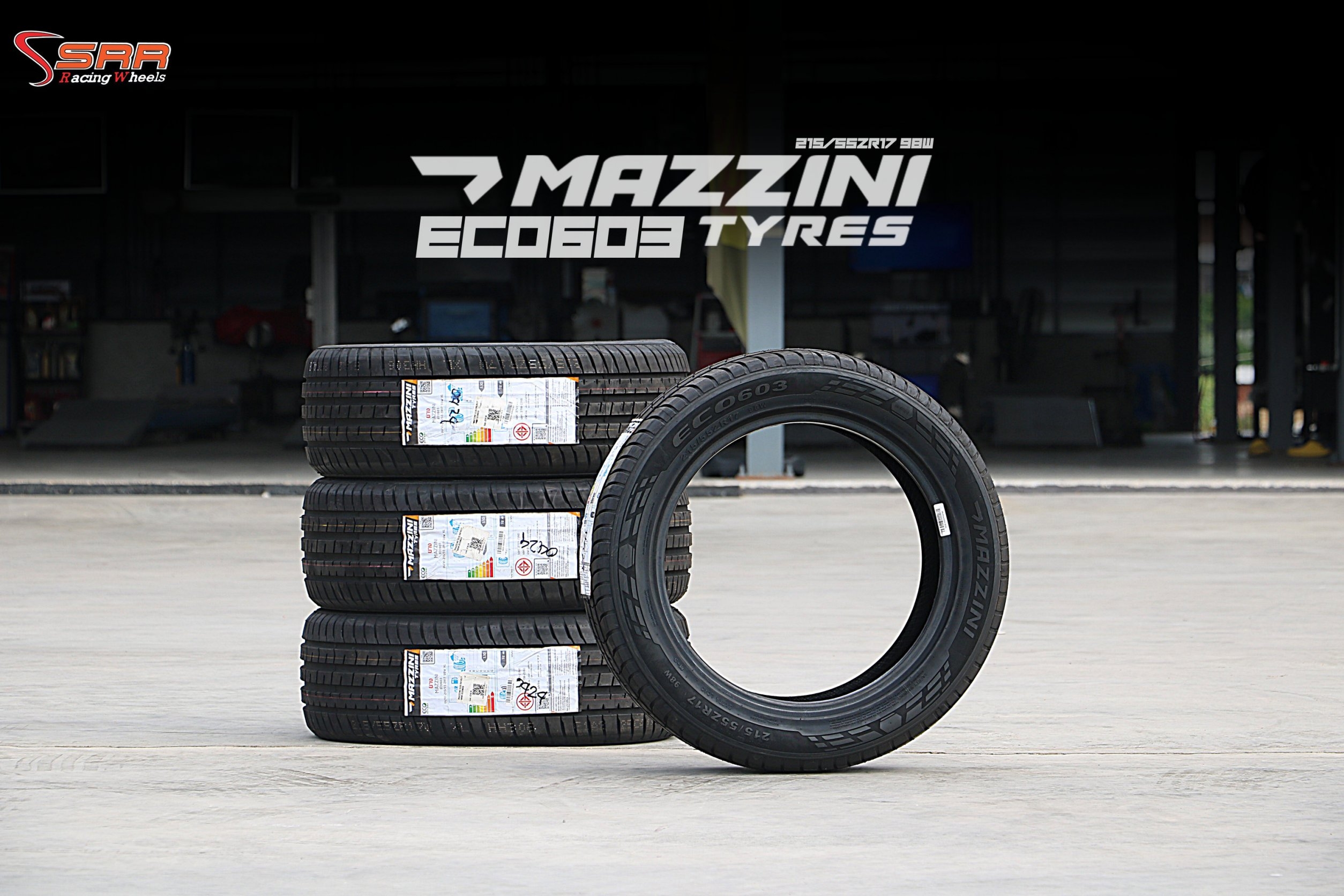 MAZZINI TYRES ECO603 215/55ZR17 ยางใหม่ ลดราคาพิเศษ - ล้อแม็กซ์