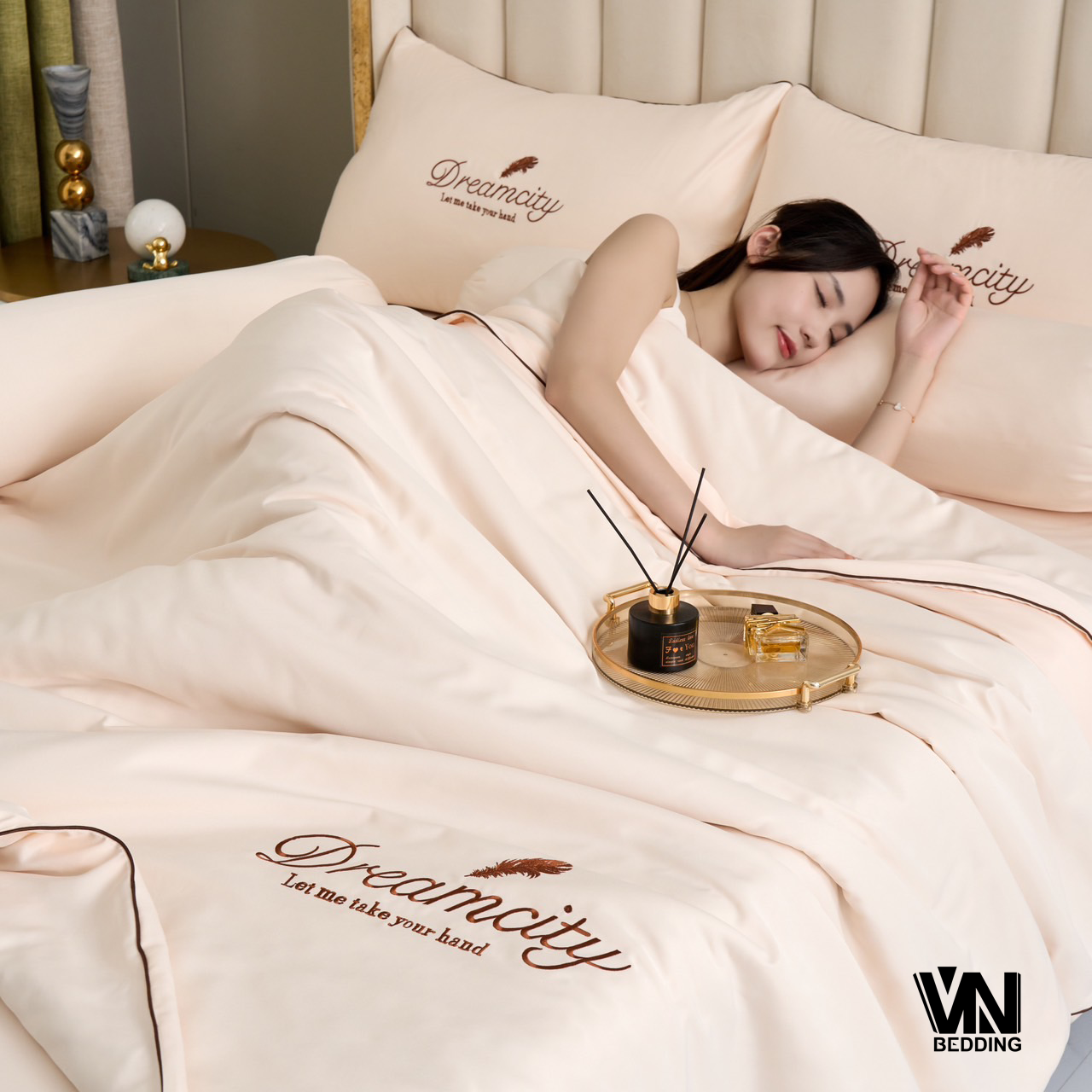 ชุดนวมใยไหมซาติน 7 ฟุต (6ชุด)