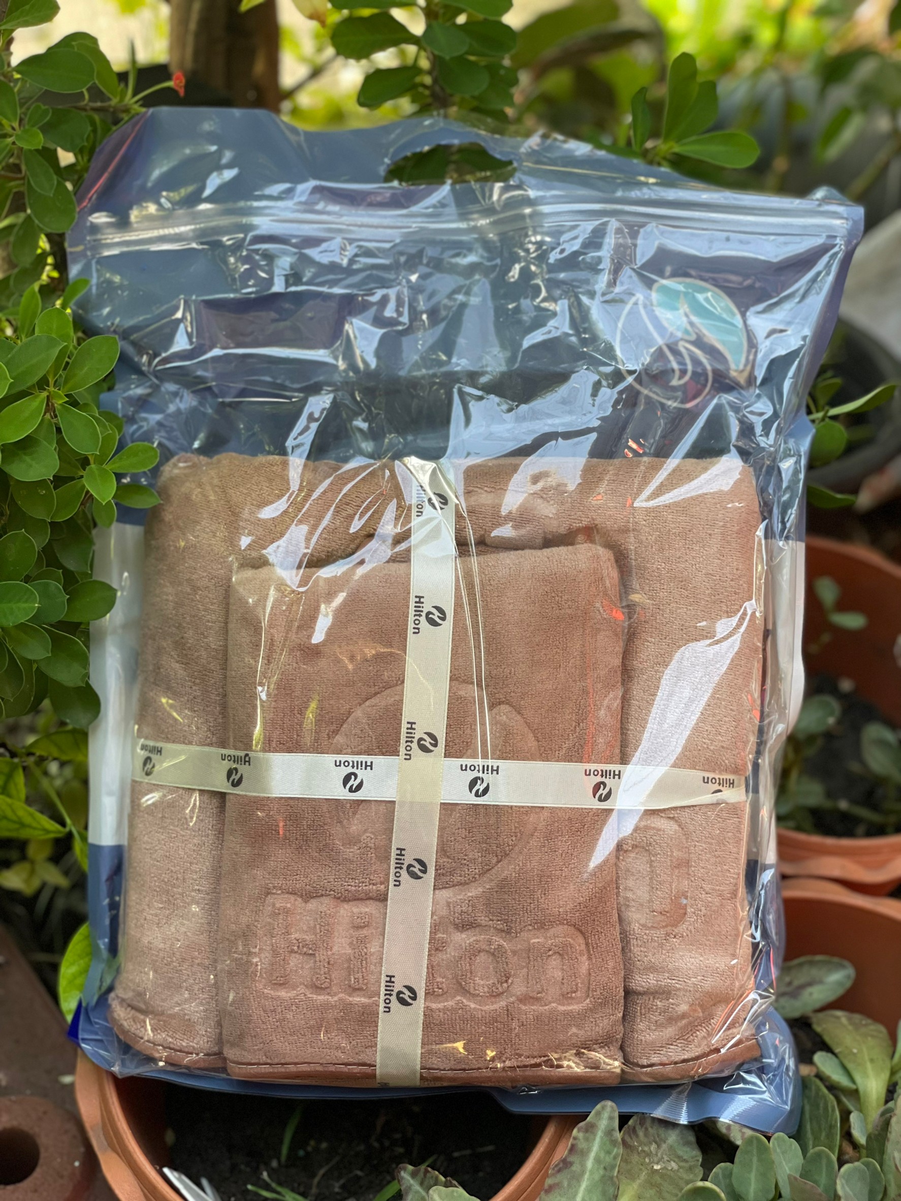 เซ็ตผ้าเช็ดตัวขนเป็ดรุ่นหนา Hilton (12 ผืน)