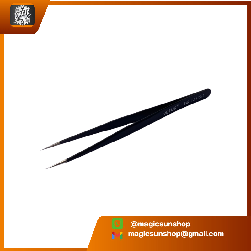 928456 VETUS ESD Tweezers ESD 12 (SD00130)