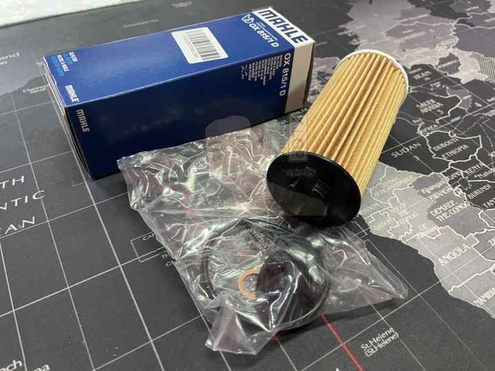 รหัสสินค้า OX 815-1D กรองน้ำมันเครื่อง(MAHLE) BMW B38 B47 B48 /X1 (F48) ,2 (F45 F46), i8, Cooper (F55-60)