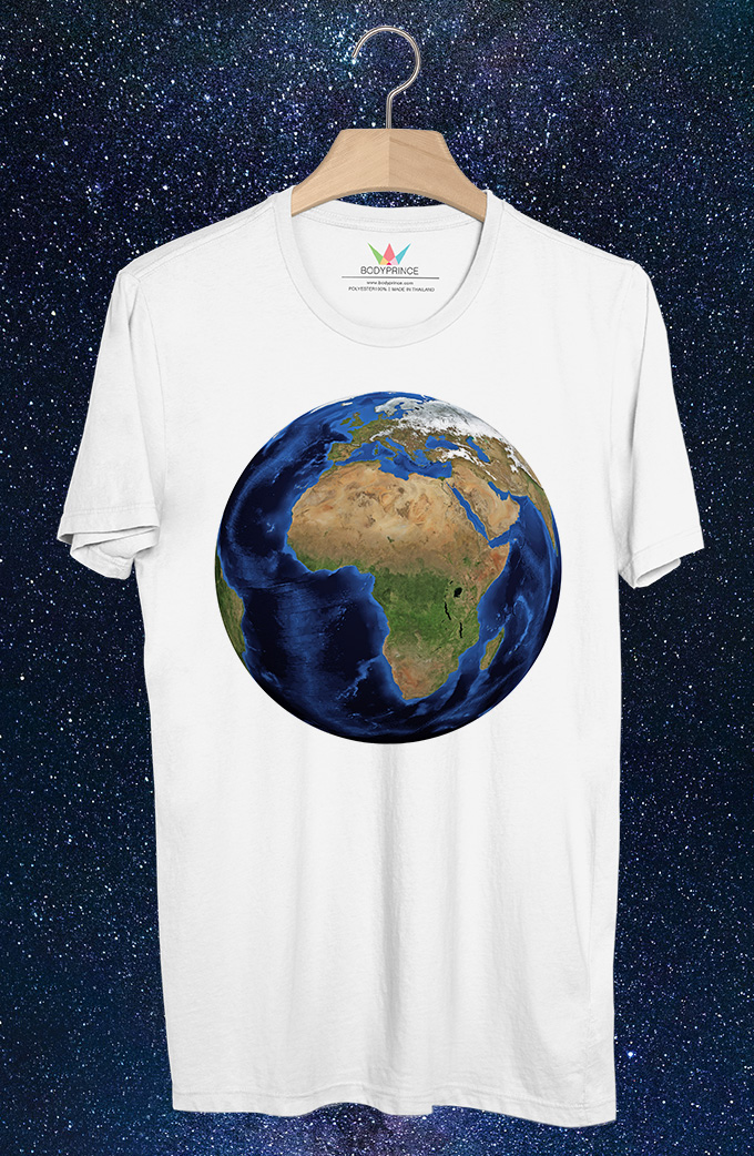 BP391 เสื้อยืด Earth:ดาวโลก