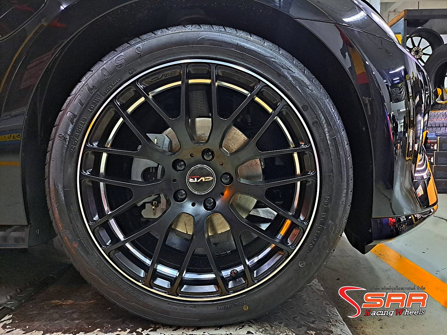 CVR K.speed ขอบ19 หน้า8.5 หลัง9.5 5x120 สำหรับใส่รถBMW และ BYD