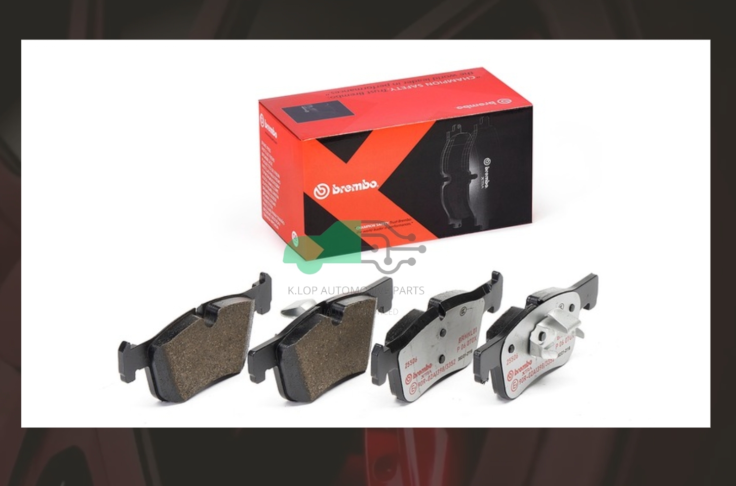 P06 070X ผ้าเบรกหน้า (แท้ BREMBO รุ่น Xtra) BMW 3 F30 (320i 320d), 3 GT F34 (320d), 4 F32 (420i)