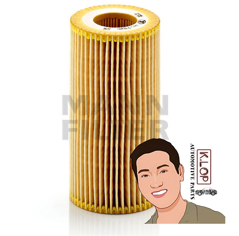 HU719/6X ไส้กรองน้ำมันเครื่อง VW GOLFVI ,SROCO3(1K8),PASSATCC(357) : MANN-FILTER แท้นำเข้ายุโรป