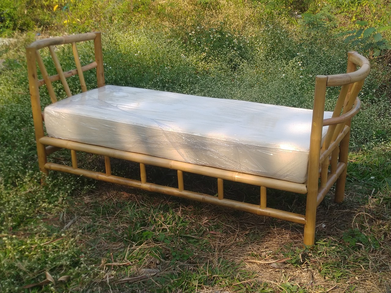 โซฟา เอกเขนก BambooRattan sofa