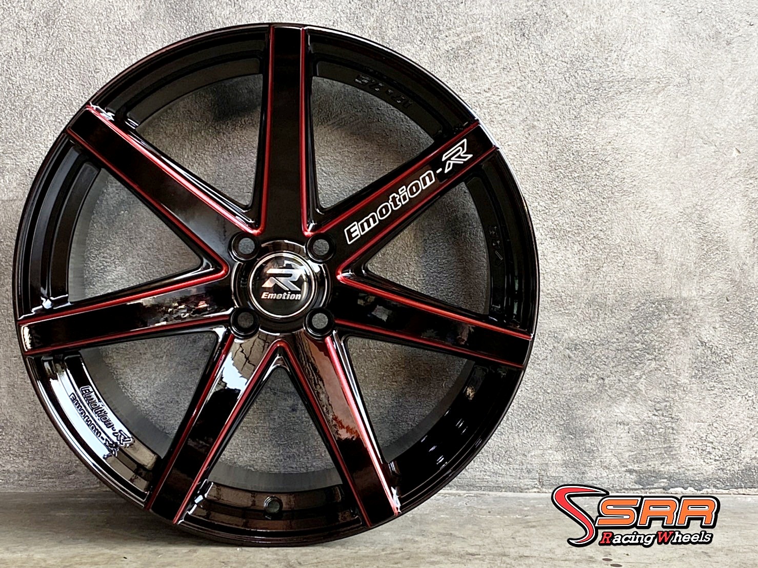 V08 EMOTION-R ขอบ17 4H100 ET+35 RBKAT