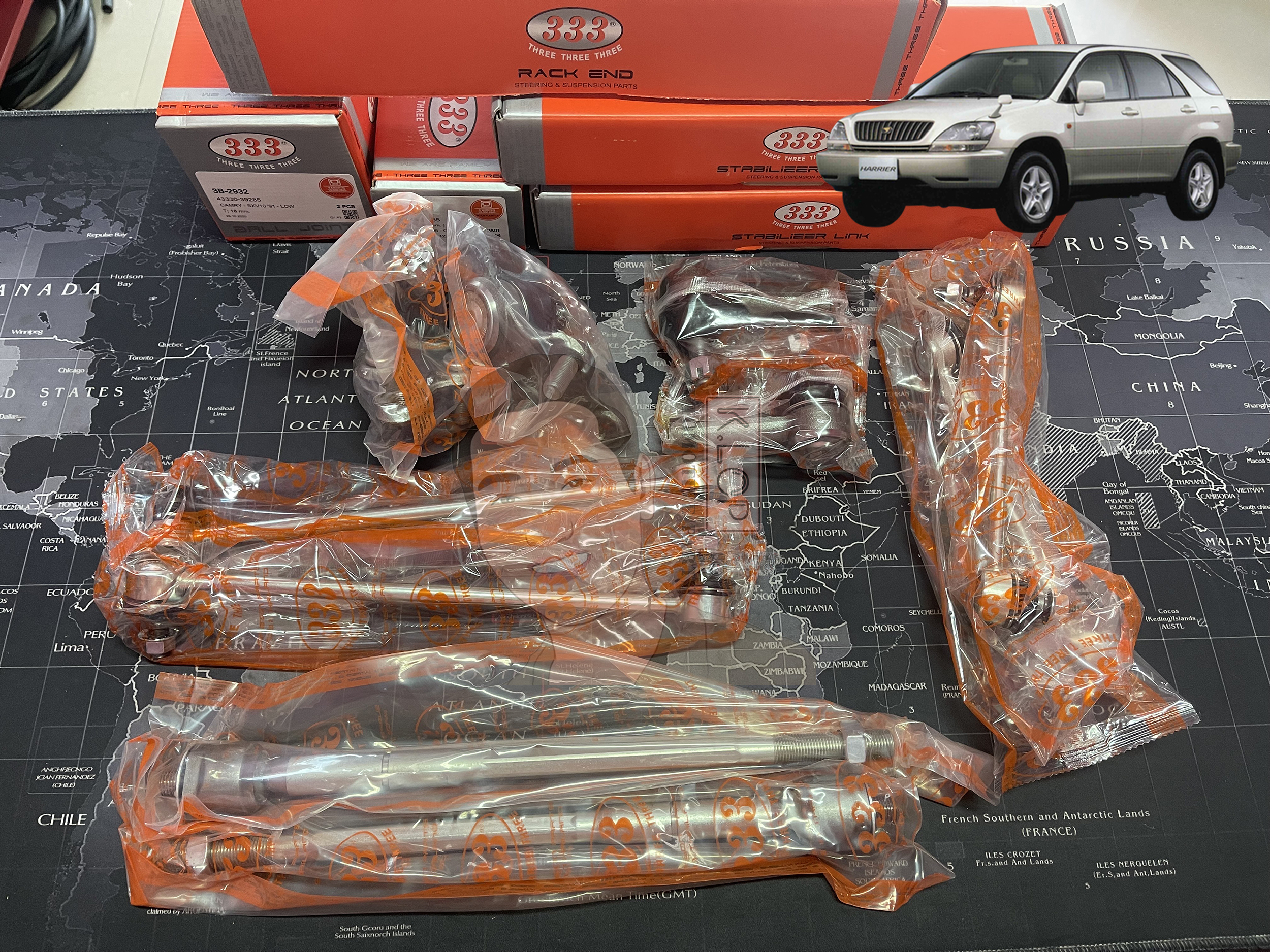ชุดลูกหมาก (333&CJ) TOYOTA HARRIER 1997-