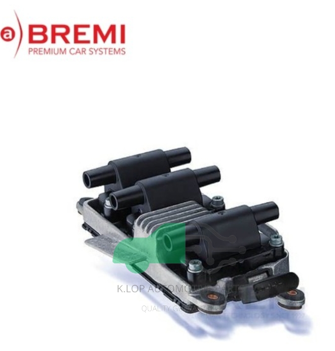 คอยล์จุดระเบิด Audi A6 C5 2.4 ยี่ห้อ BREMI (1 คัน ใช้ 1 ตัว ) OE NO. 078 905 104A