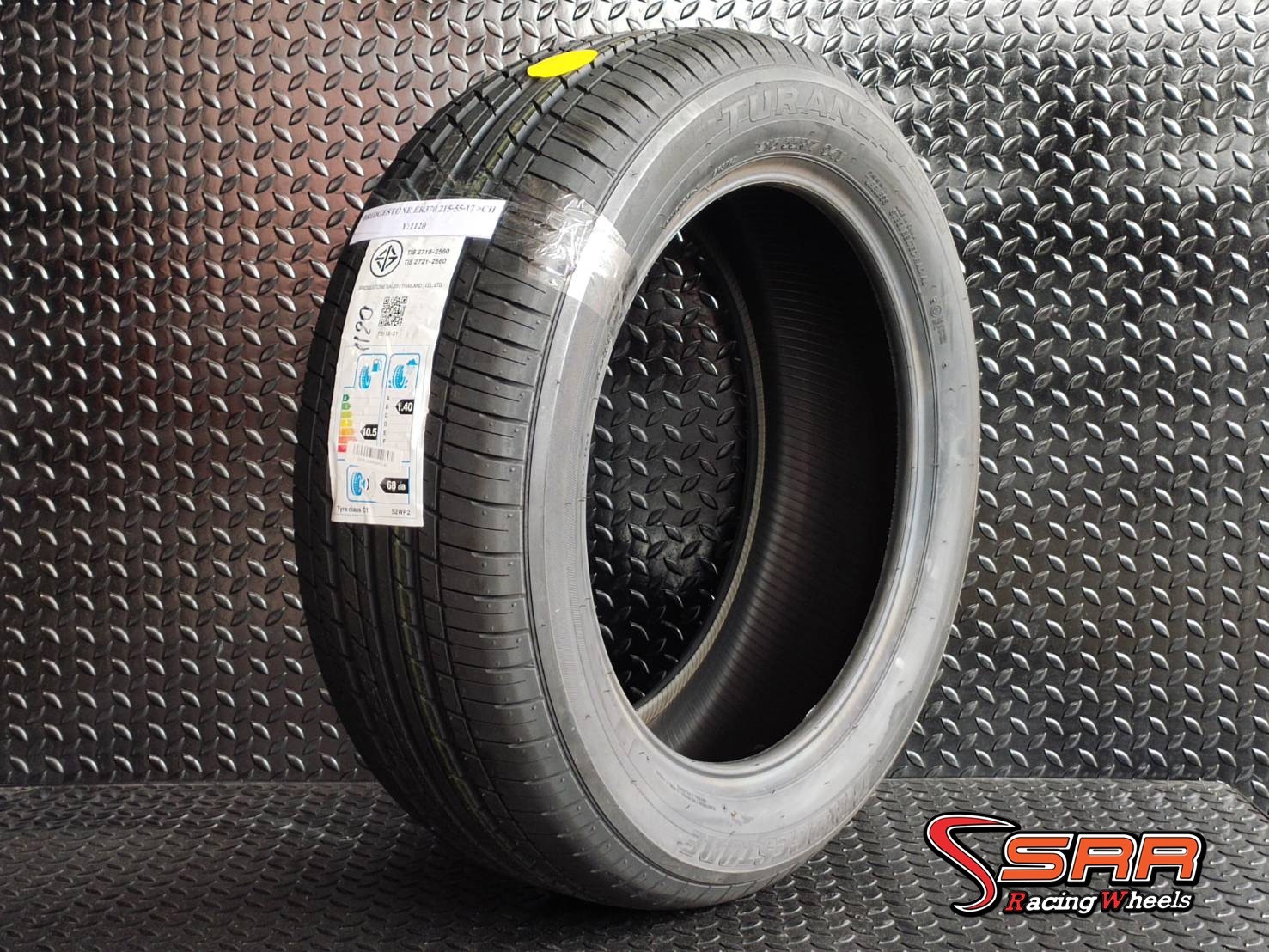 BRIDGESTONE TURANZA ER370 215/55R17 ยางใหม่ปี2020 ลดราคาพิเศษ