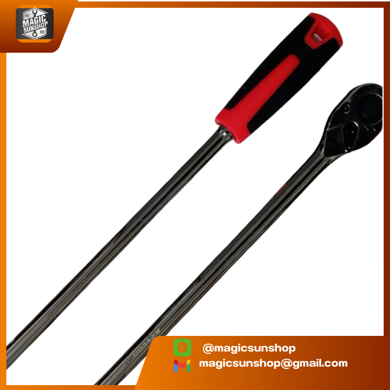 KEYCON ด้ามขันหมุนชนิดทางเดียว Ratchet wrench 1/2" x 615 mm