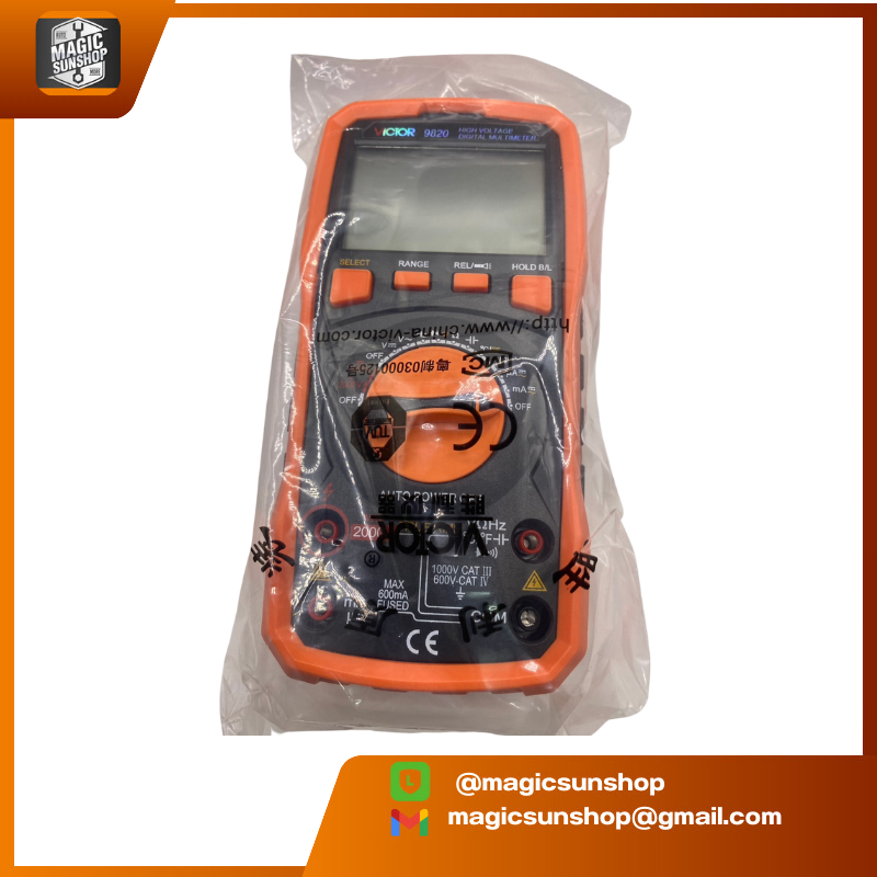 927542 VICTORY VC9820 Voltage 2000V Multimeter